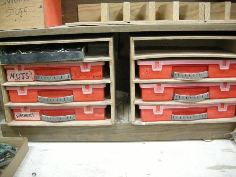 lot 28 image: Group HardwareFasteners Organizers