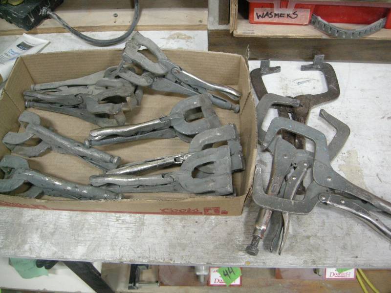 lot 51 image: Group Vise-Grip Pliers