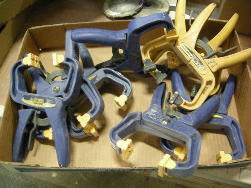 lot 57 image: Group Irwin-QwikGrip Clamps