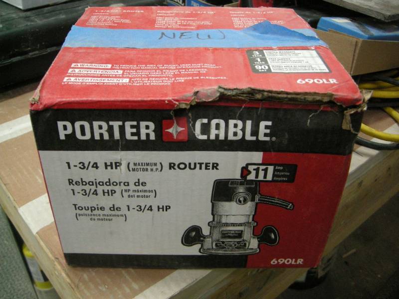 lot 95 image: Porter Cable - NEW IN BOX - Router