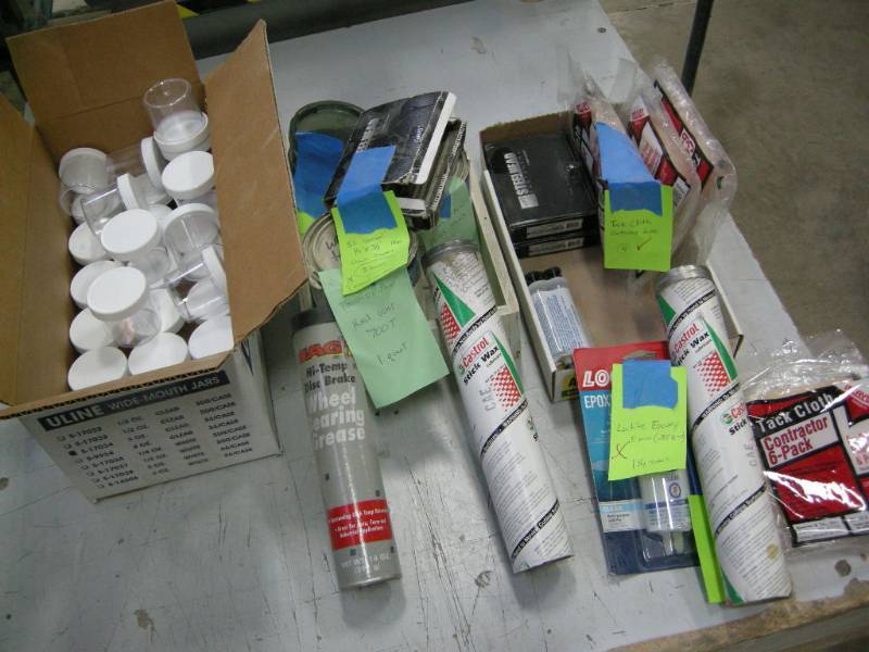 lot 99 image: Group Misc Supplies