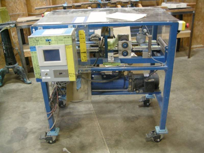 lot 105 image: Roll Former Trim MachineCustom Door TrimBlanking MachineShear
