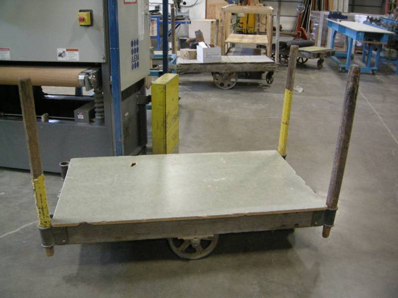 lot 146 image: Vintage Nutting Railroad Cart