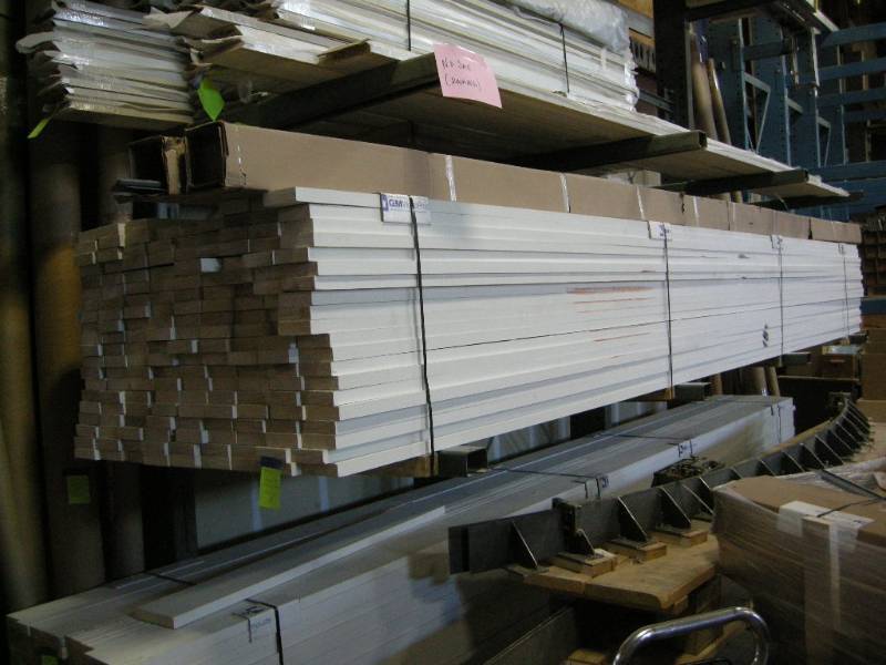 lot 162 image: 1-14 x 4 Finger Joint Primed Pine