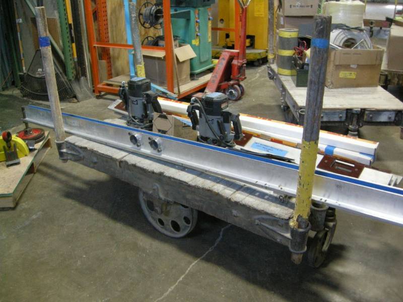 lot 249 image: Vintage Nutting Style Railroad Cart