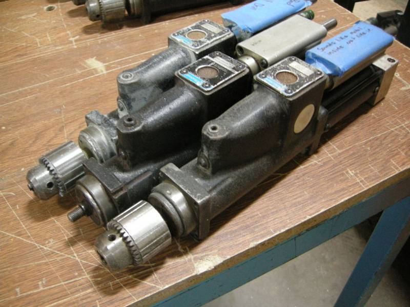 lot 206 image: 3 Rockwell Self Feed Drills - For Repair
