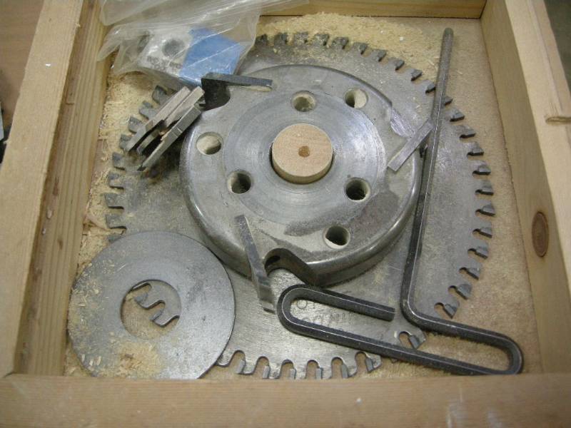 lot 221 image: Dado Blade in Box
