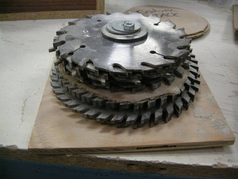 lot 224 image: Dado Blade Stack
