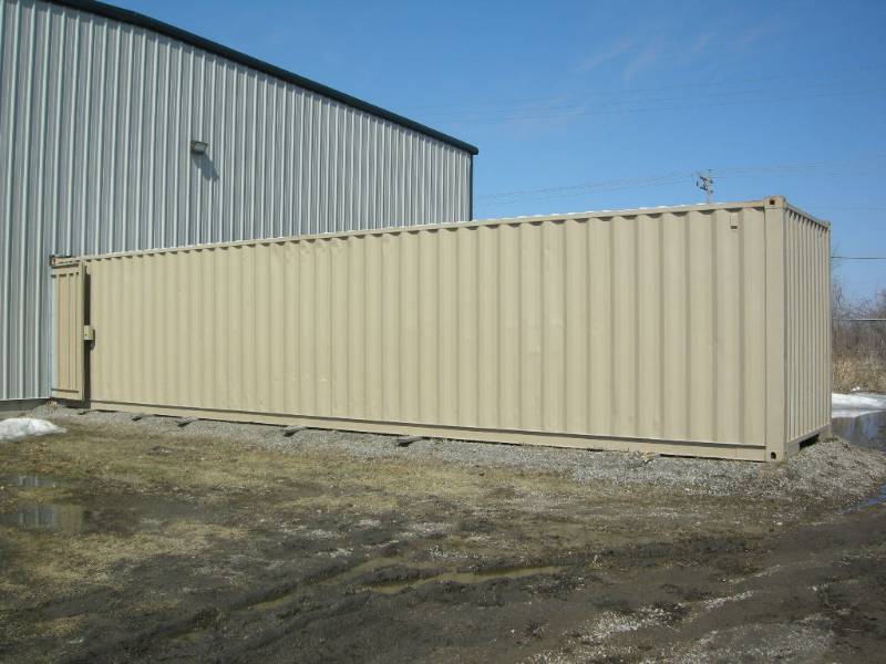 lot 270 image: 40 NOSO Steel Storage Container