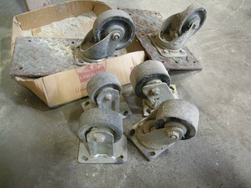 lot 280 image: Misc Castor Wheels