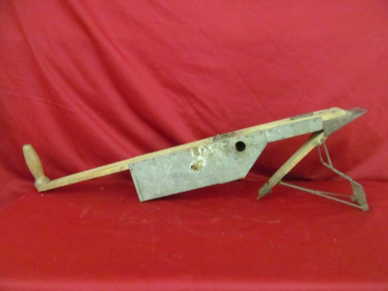 lot 45 image: vintage corn and bean planter
