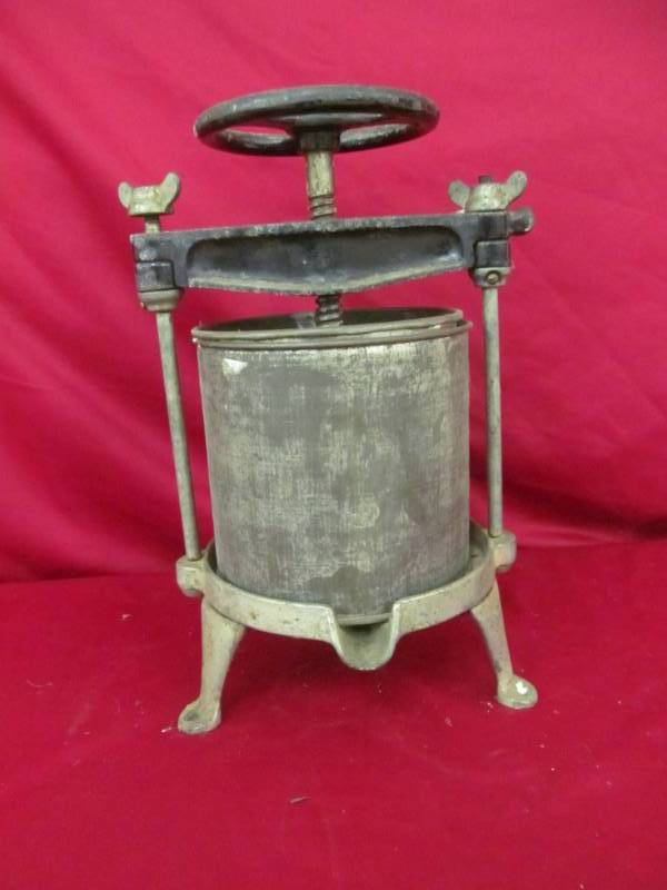 lot 58 image: vintage sausage stuffer