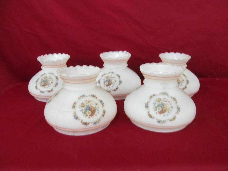 lot 66 image: lamp shades