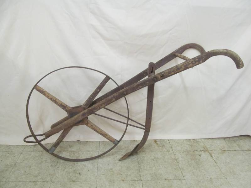lot 106 image: vintage hand plow