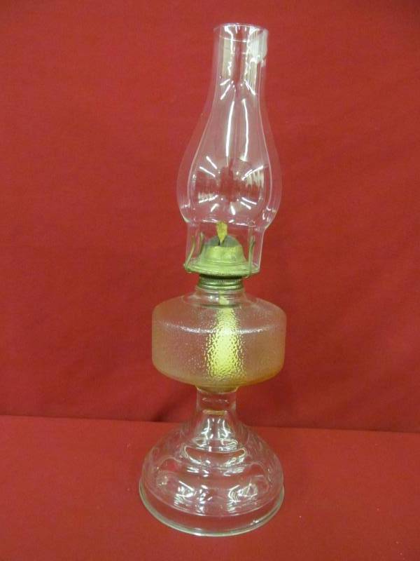 lot 119 image: vintage oil lantern