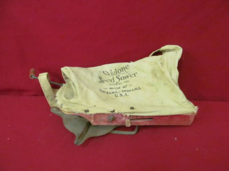 lot 122 image: vintage cyclone seed sewer