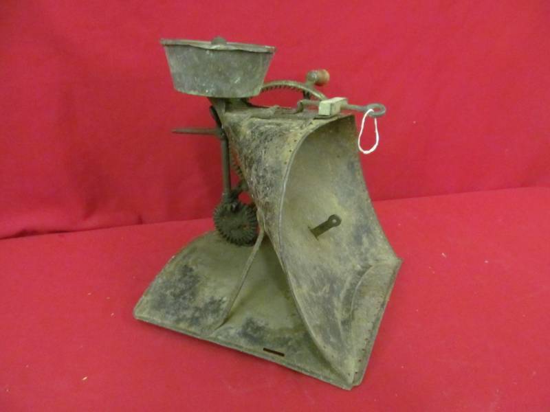 lot 124 image: vintage seed spreader