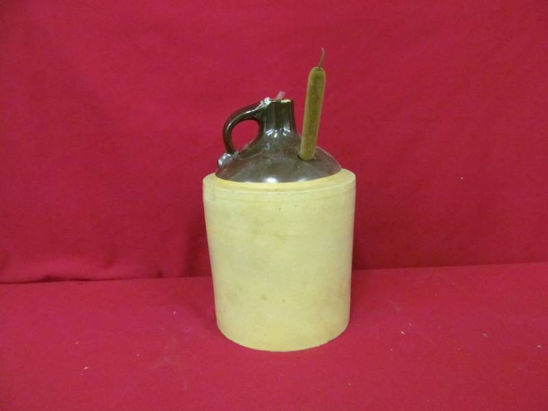lot 126 image: vintage shoulder jug