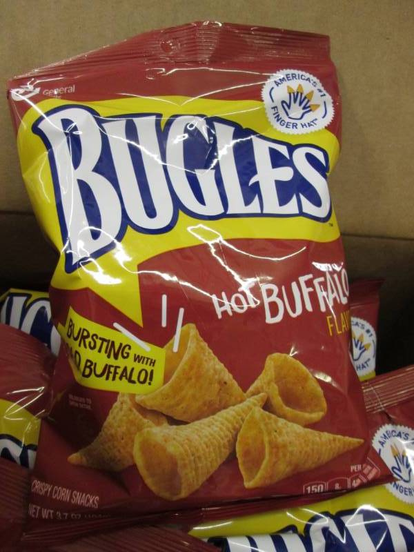 lot 13 image: Case of 10 - 3.7 oz Hot Buffalo Bug...