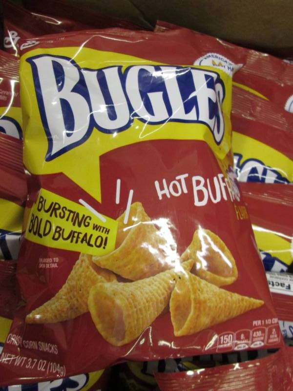 lot 24 image: Case of 10 - 3.7 oz Hot Buffalo Bug...