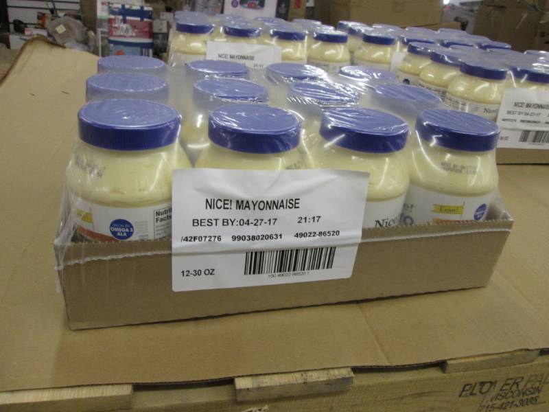 lot 26 image: 9- 12 Packs of 30 oz Nice Mayonnais...