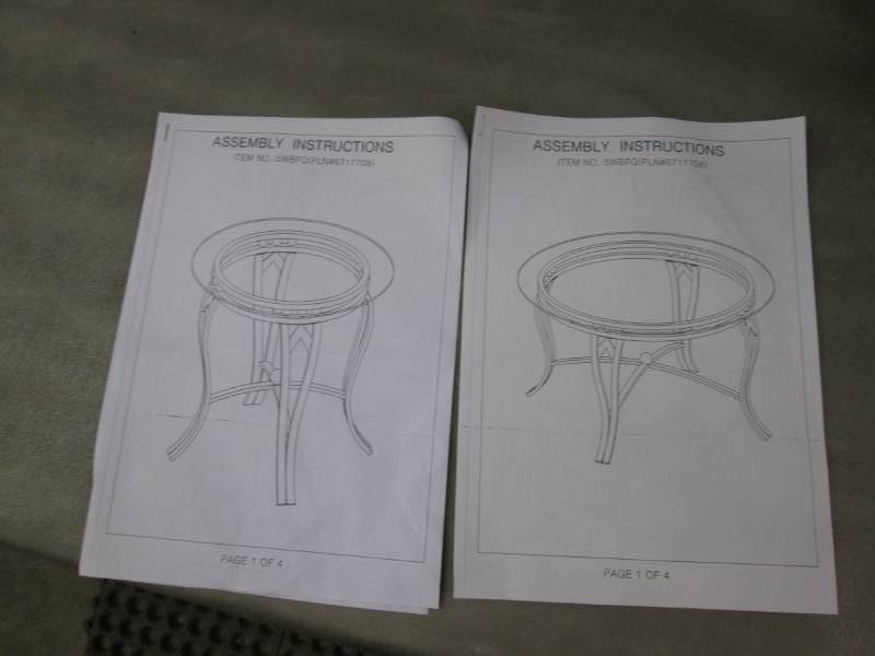 lot 64 image: Set of 3 Accent Tables open box Ass...