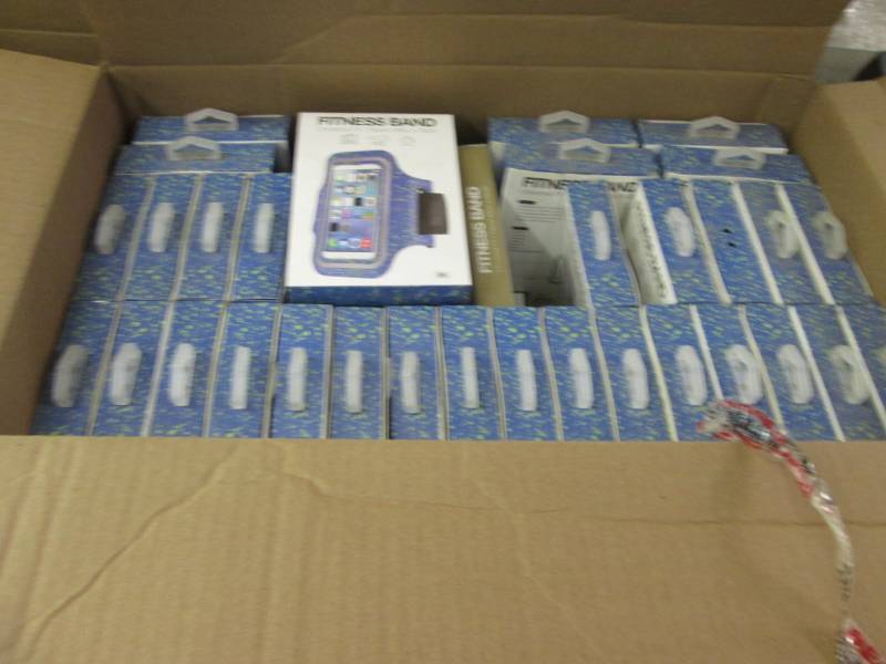 lot 83 image: Box of Fitness Bands...