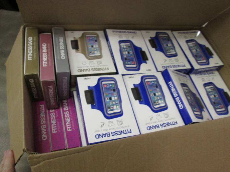 lot 84 image: Box of Fitness Bands...