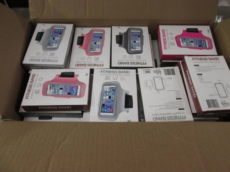lot 86 image: Box of Fitness Bands...