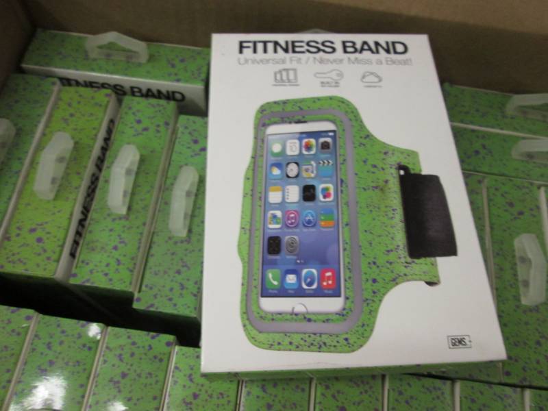 lot 94 image: Box of Fitness Bands...