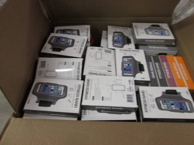 lot 98 image: Box of Fitness Bands...