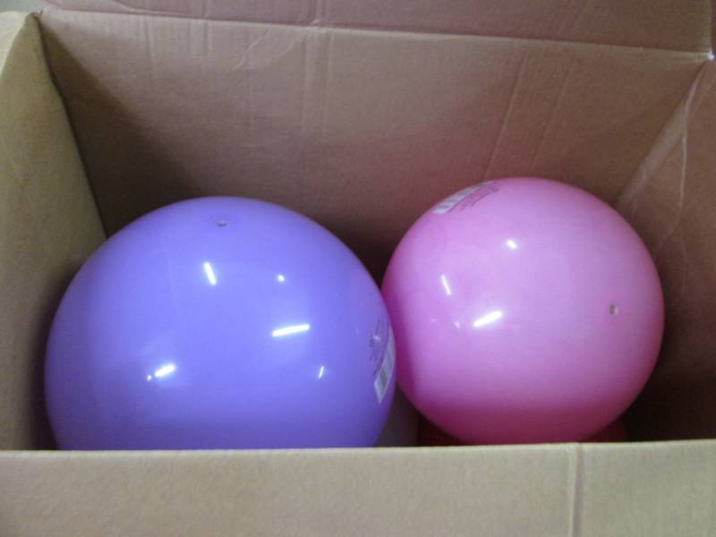 lot 103 image: Lot of 6 Hedstrom Large Play Balls...