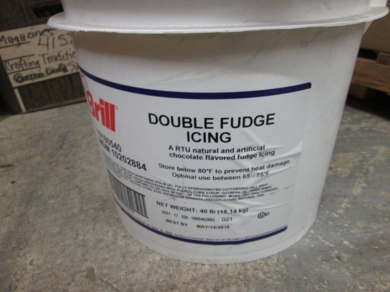 lot 168 image: Brill Double Fudge Icing 40 lb Best...