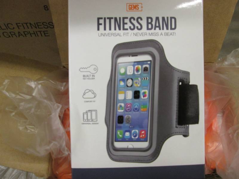 lot 202 image: Case of 48 Fitness Bands...