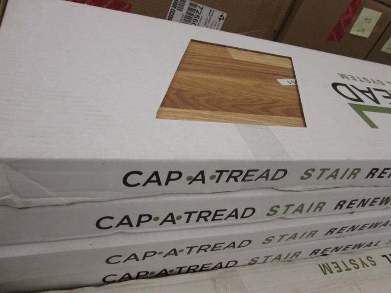 lot 221 image: Lot of 7 Cap -A-Tread Haley Oak 47 ...