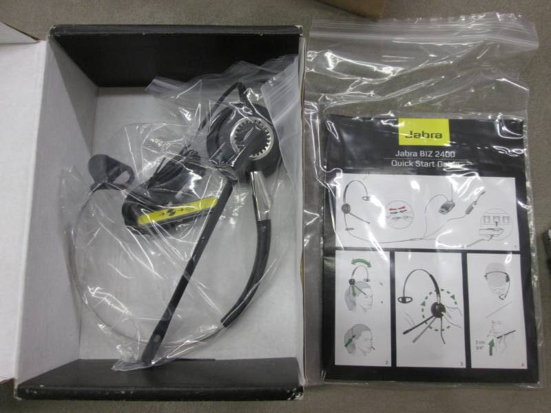 lot 257 image: Jabra BIZ 2400  Retail $119.00...