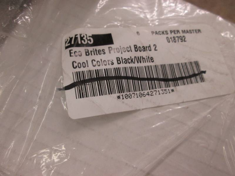 lot 291 image: 6 Pack Project Board BlackWhite...