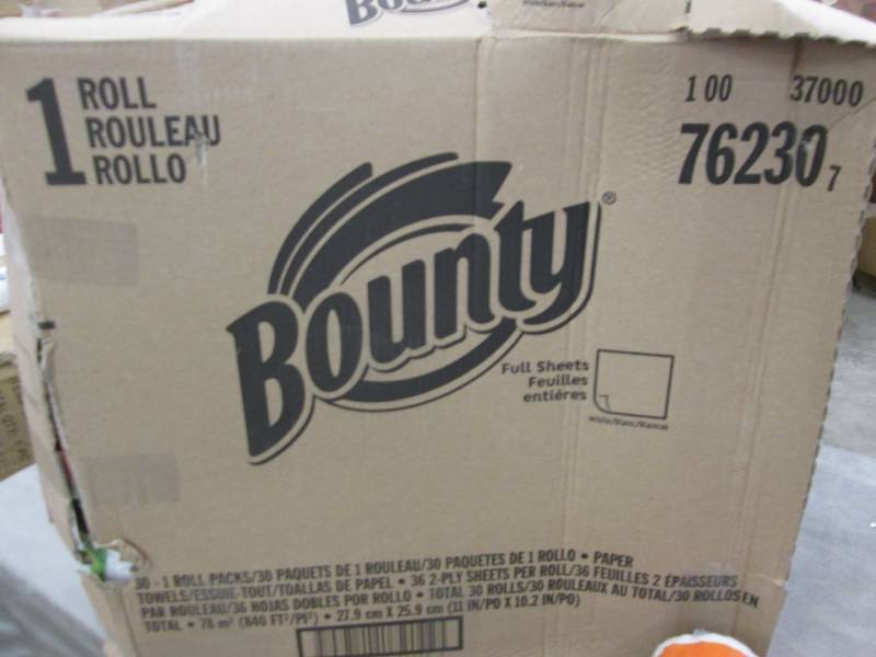 lot 307 image: Damaged Case of 30 Rolls Full Sheet...