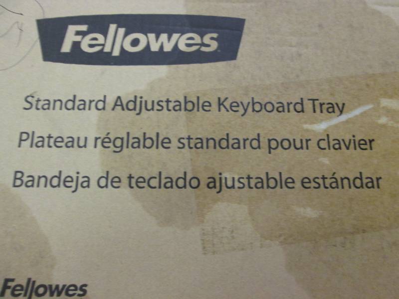 lot 309 image: Fellowes Standard Adjustable Keyboa...