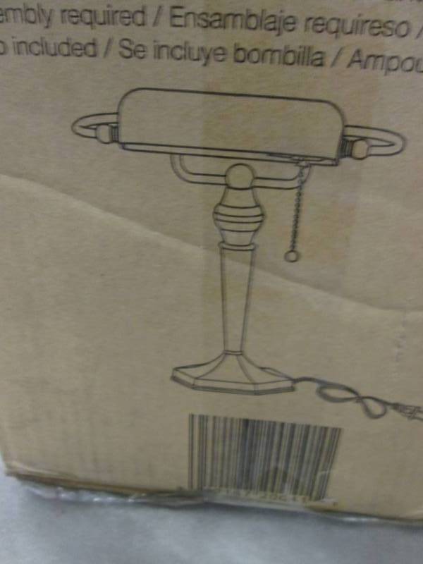 lot 315 image: Alera Bankers Lamp open box Retail ...