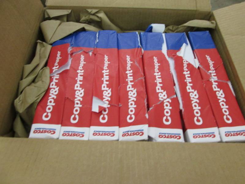 lot 319 image: 7 Reams Costco Copy & Print Paper...