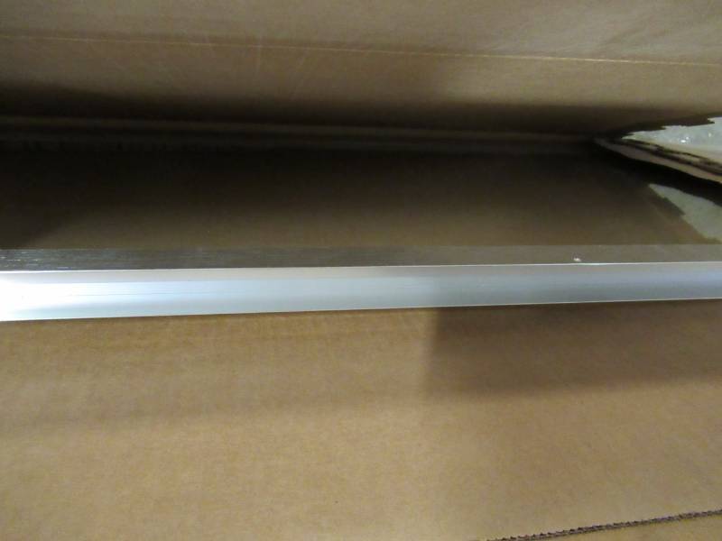 lot 211 image: Delta 35-78 in. x 35-78 in. x 71-78 in. Semi-Frameless Neo-Angle Shower Enclosure, 422061 - Missing Pieces