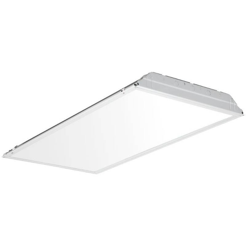 lot 37 image: Lithonia Lighting 2GTL4 4400LM LP835 2GTL4 34.5-Watt Flush White Integrated LED Troffer