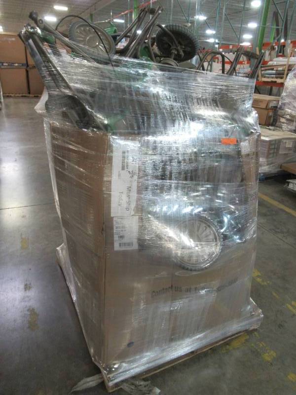 lot 61 image: WHOLESALE PALLET OF RETURNS - SCOTTS 43 34 SNAP SPREADERS