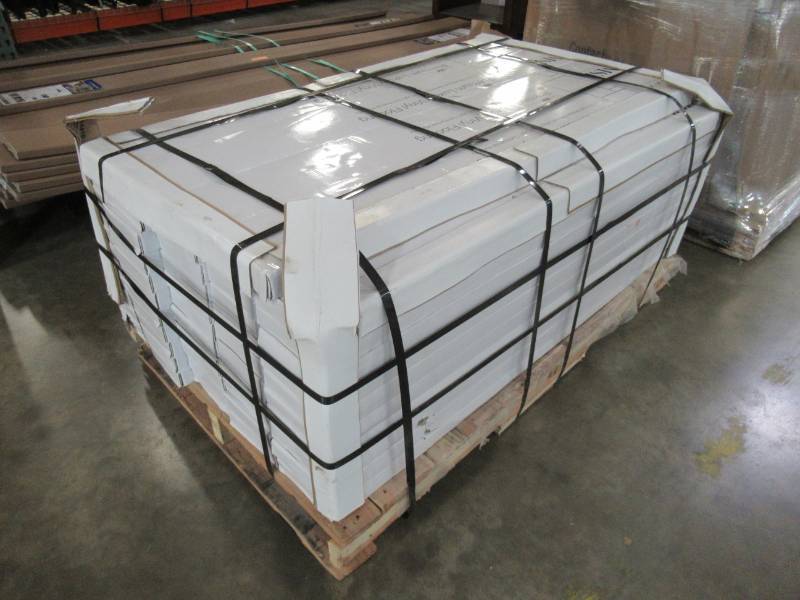 lot 65 image: MSI Woodlett Outer Banks Grey 6 in. x 48 in. Luxury Vinyl Plank Flooring (36 sq. ft.  case) - 54 Cases