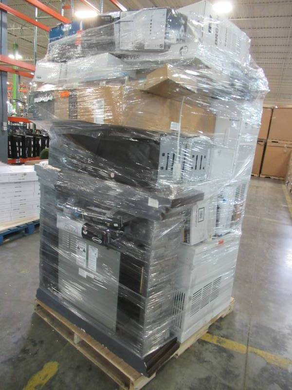 lot 68 image: WHOLESALE MIXED PALLET OF RETURNS - AIR CONDITIONERS, BATHROOM FAUCETS AND MORE