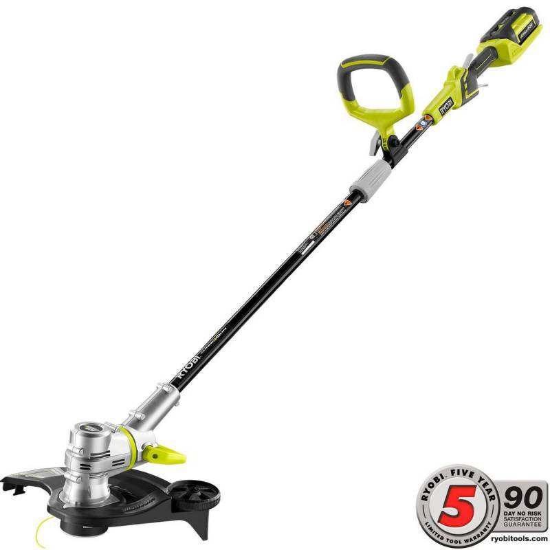 lot 96 image: Ryobi 40-Volt Lithium-Ion Cordless String TrimmerEdger - 2.6 Ah Battery and Charger Included, RY40210B