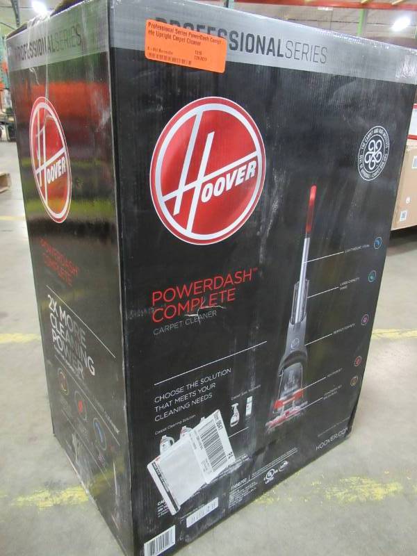 lot 88 image: Hoover Professional Series PowerDash Complete Upright Carpet Cleaner, FH50702