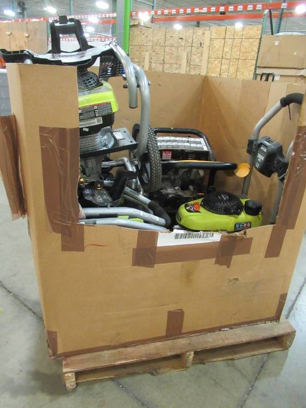 lot 129 image: WHOLESALE MIXED PALLET OF RETURNS - PRESSURE WASHERS