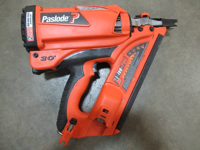 lot 152 image: Paslode Cordless CF325XP Lithium-Ion 30° Framing Nailer, - Battery & Charger NOT Included - Slightly Used.